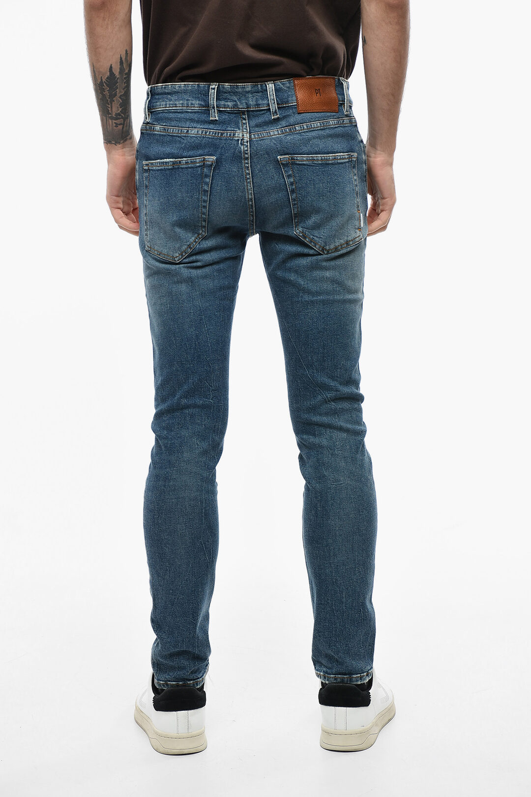 PT01 Stretch Denim Skinny Fit ROCK Jeans 15cm men Glamood Outlet