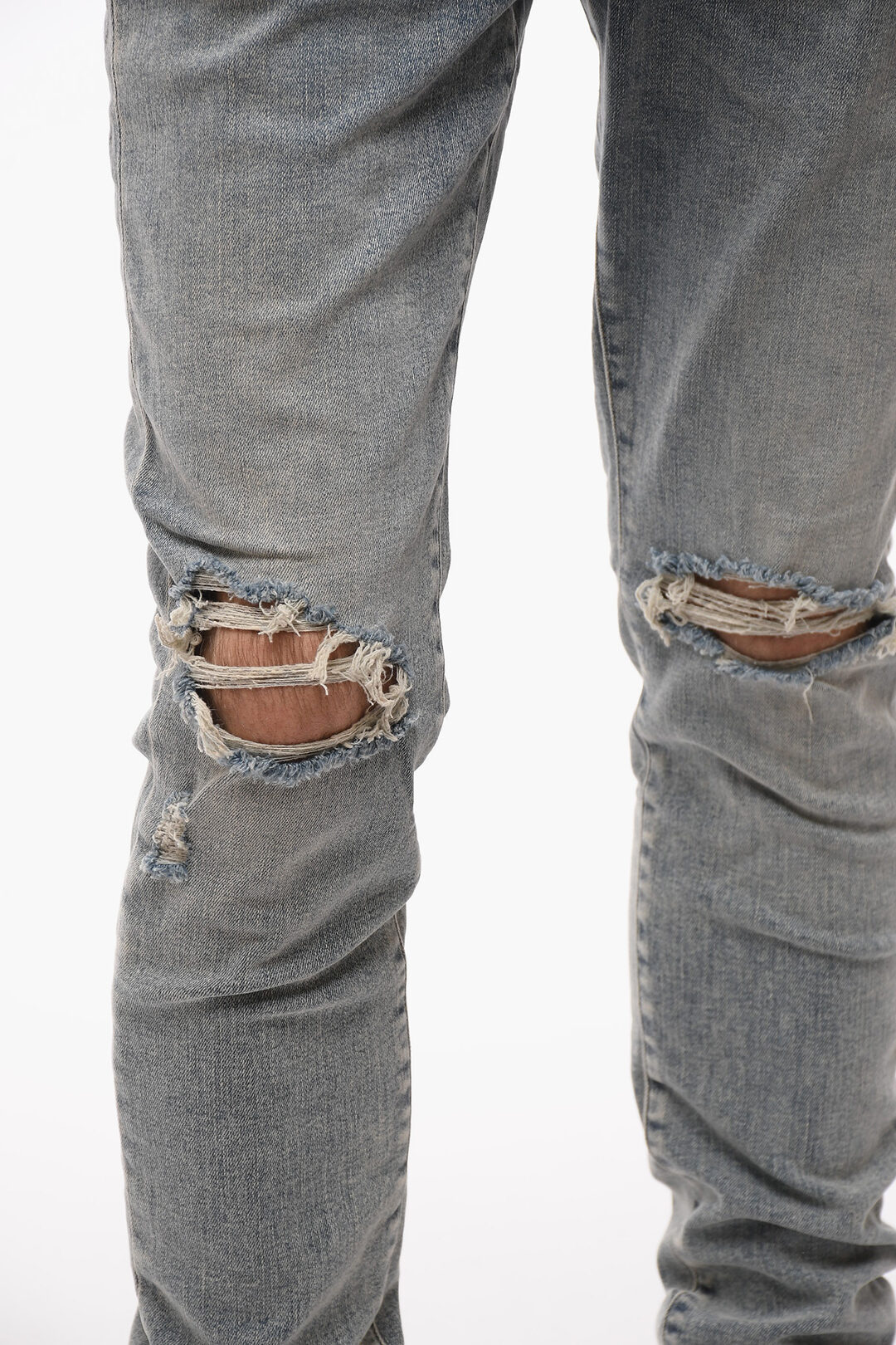 1150~16cm Slim Fit Distressed Jeans main image 0