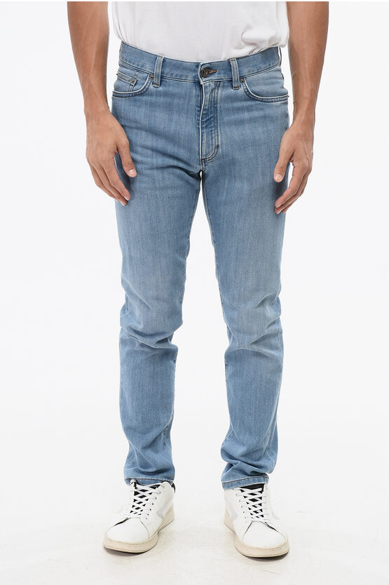 Stretch Denim Slim …