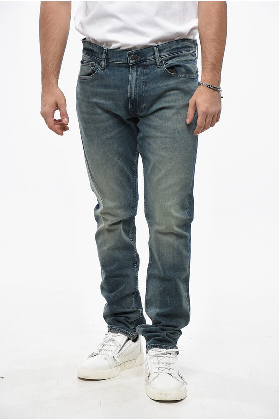 Polo Ralph Lauren Stretch Denim Slim Fit The Sullivan Jeans 17cm In Blue