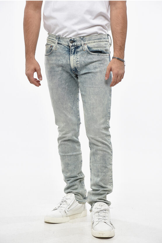 Polo Ralph Lauren Stretch Denim Slim Fit The Sullivan Jeans 17cm In Blue