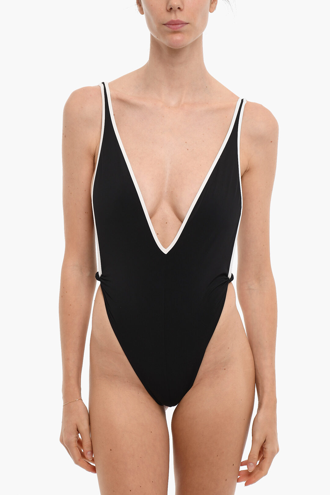 Diesel Stretch Fabric BFSW-TESSAH One Piece Swimsuit with Deep V-Neck women  - Glamood Outlet