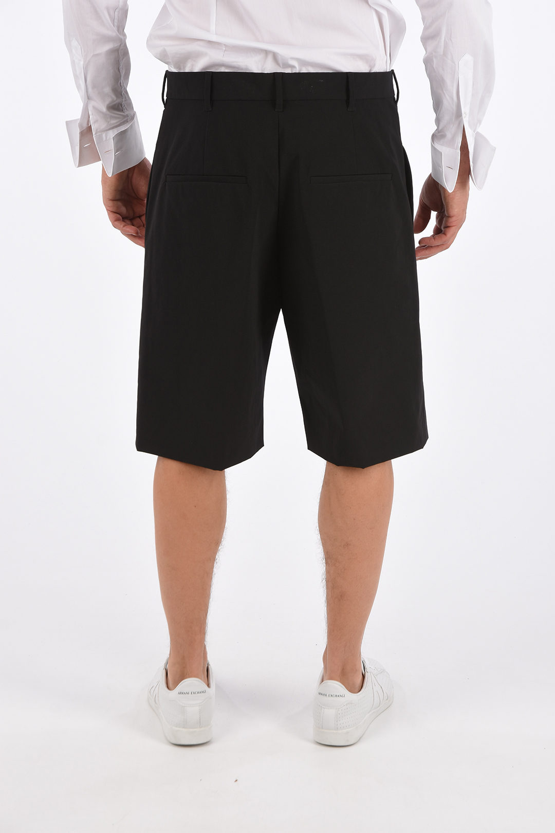Bottega Veneta Stretch Fabric Shorts 