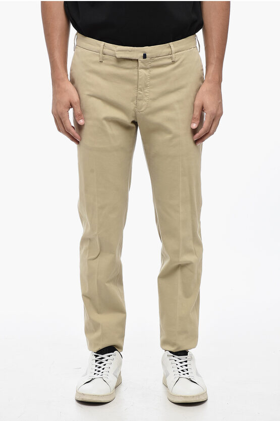 Shop Incotex Stretch Fabric Slim Fit Chino Pants