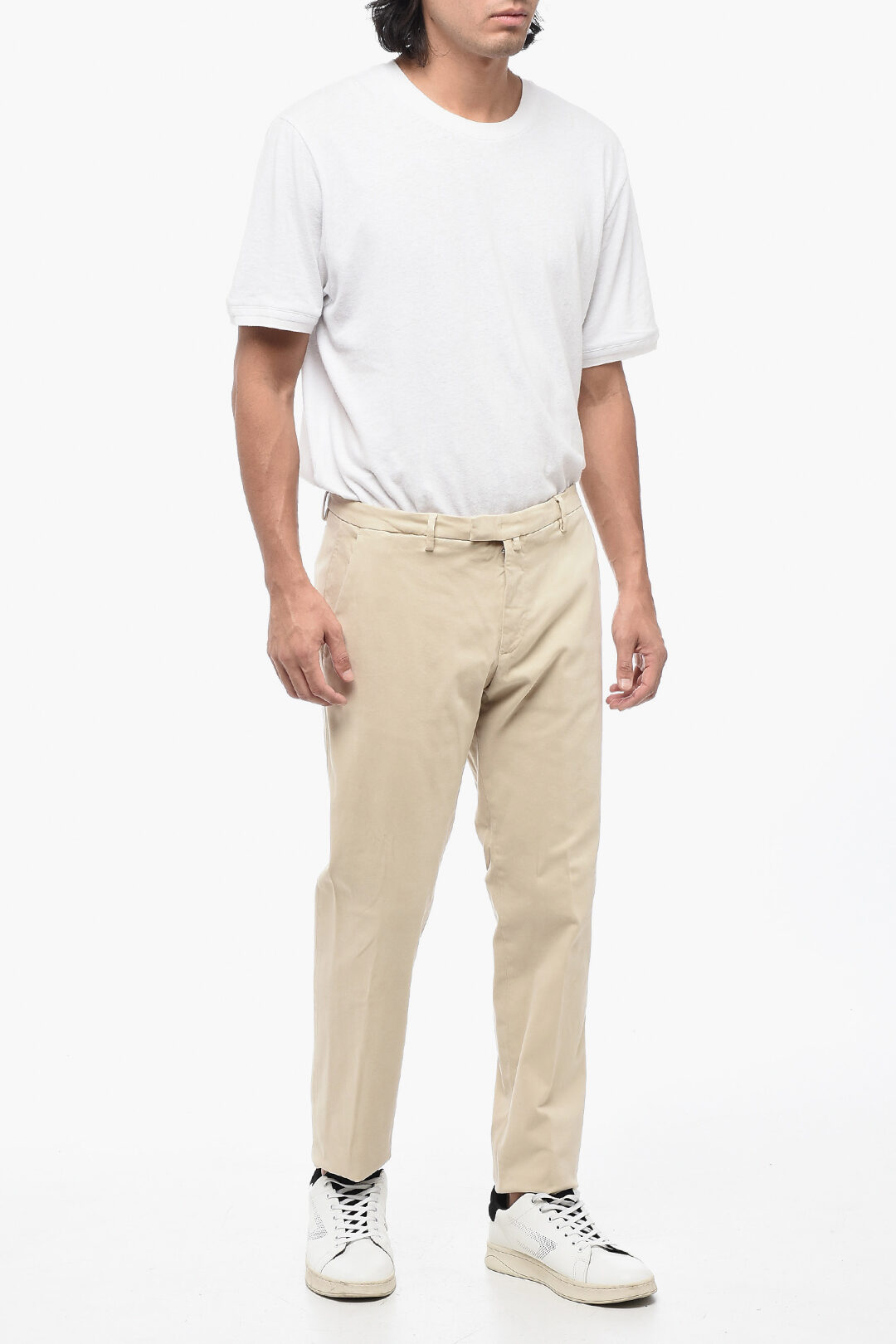 Briglia 1949 Stretch Fabric Slim Fit Chino Pants men