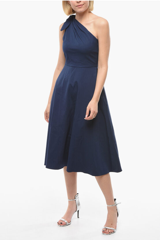 Kate Spade Stretch Twill Fabric One-Shoulder Dress women Glamood - Main Image