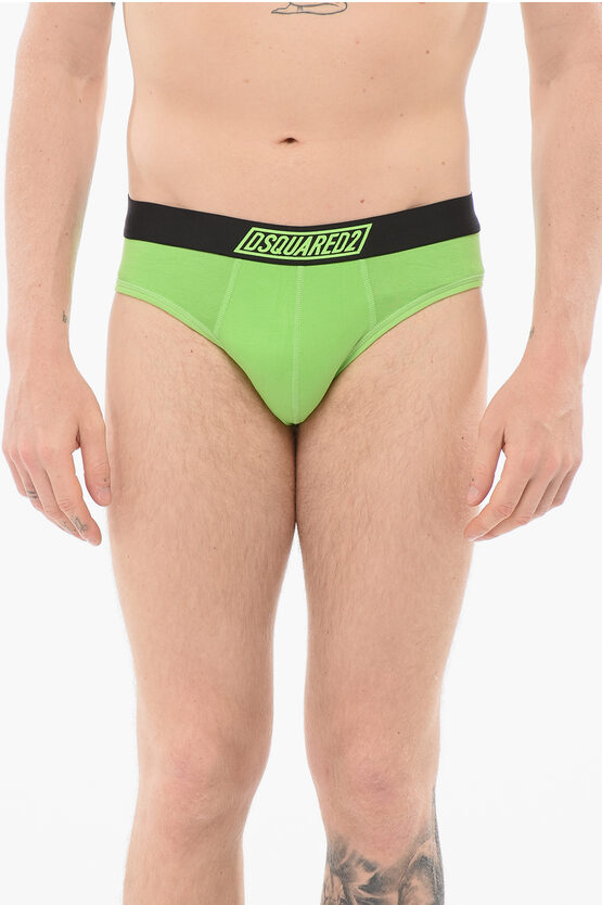 Dsquared2 Stretchy Slip With Logoed Waistband