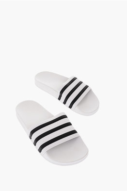 Palm Angels Leather sandals with touch 