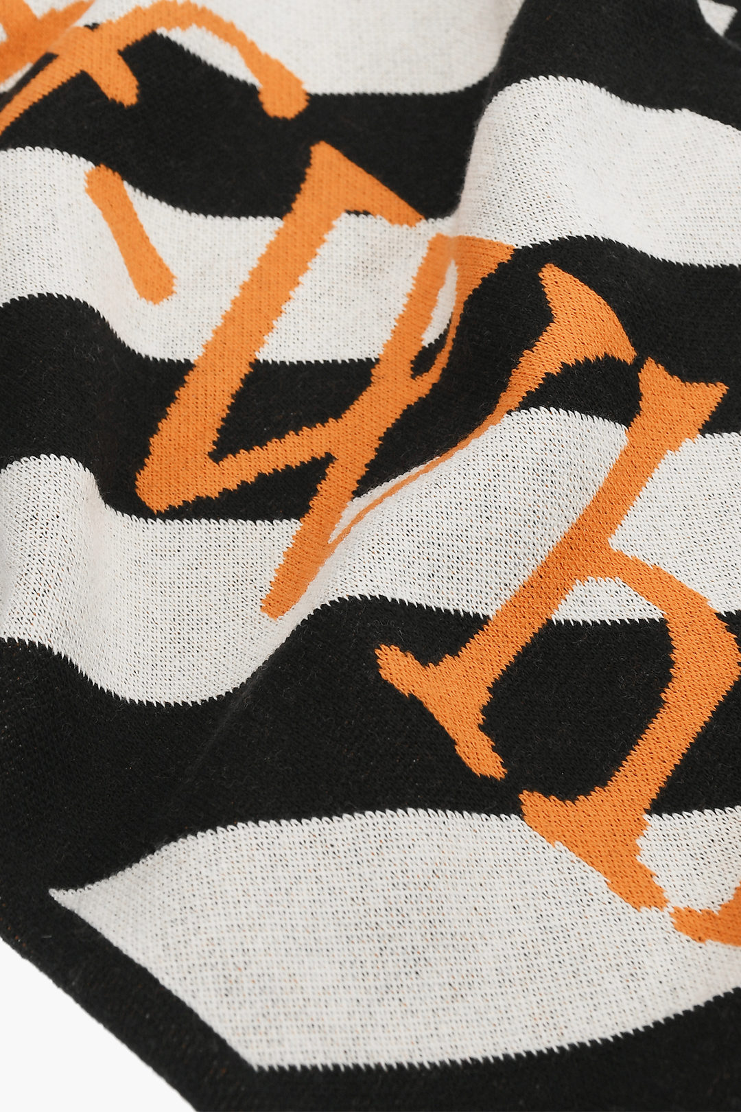 Off-White striped ARROWS scarf with fringes men - Glamood Outlet