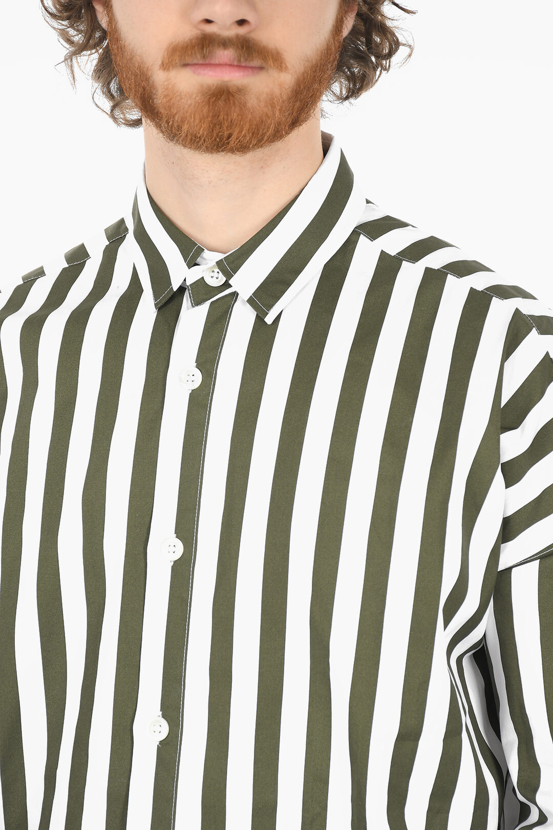 [EMPORIO ARMANI UW] クレープラウンジショートスリーブシャツ タイトフィット ラウンジウェアTシャツ ソフトモダール