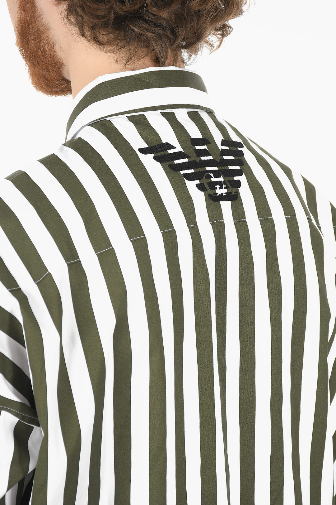 Emporio Armani Striped Box Fit Shirt men - Glamood Outlet