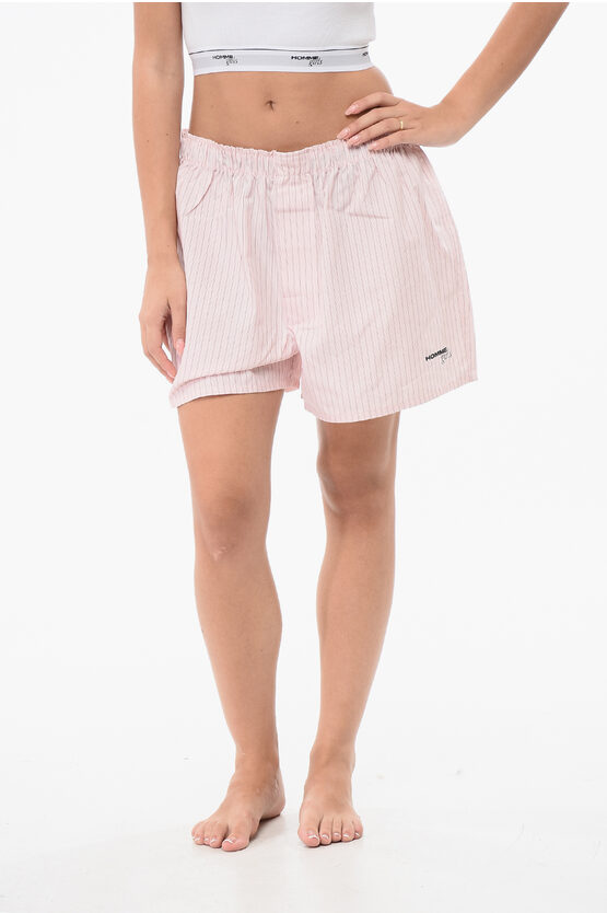 Striped Cotton Boxe… - image