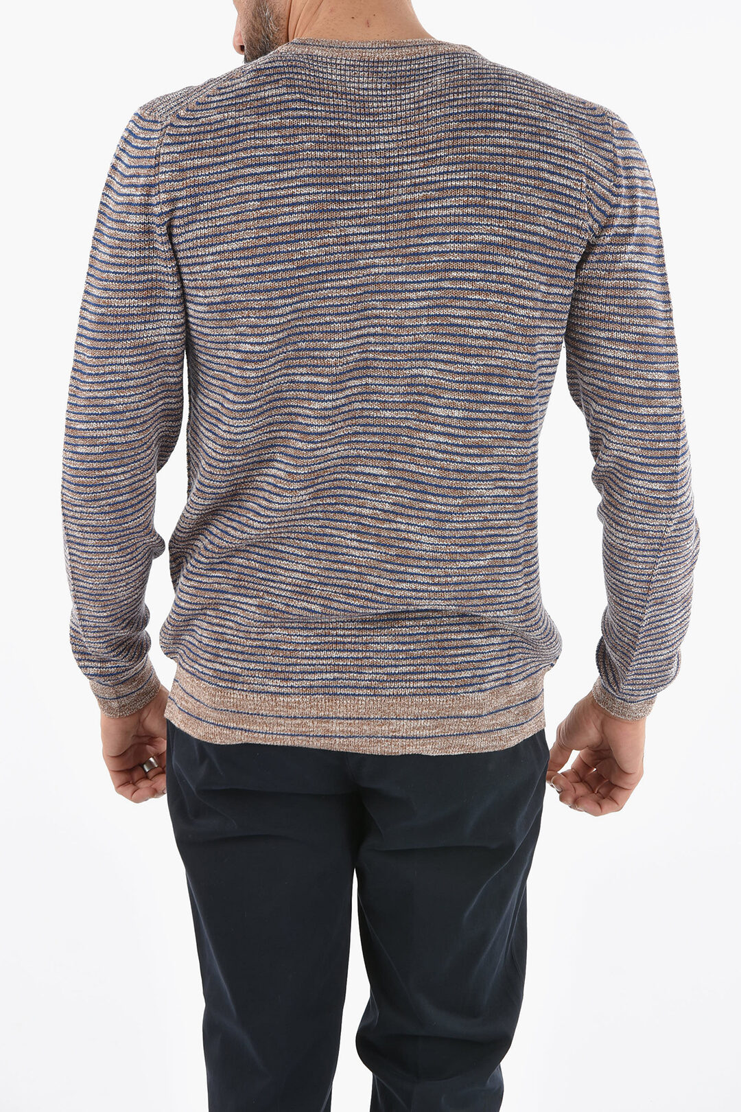 Altea Striped Crewneck Sweater men Glamood Outlet