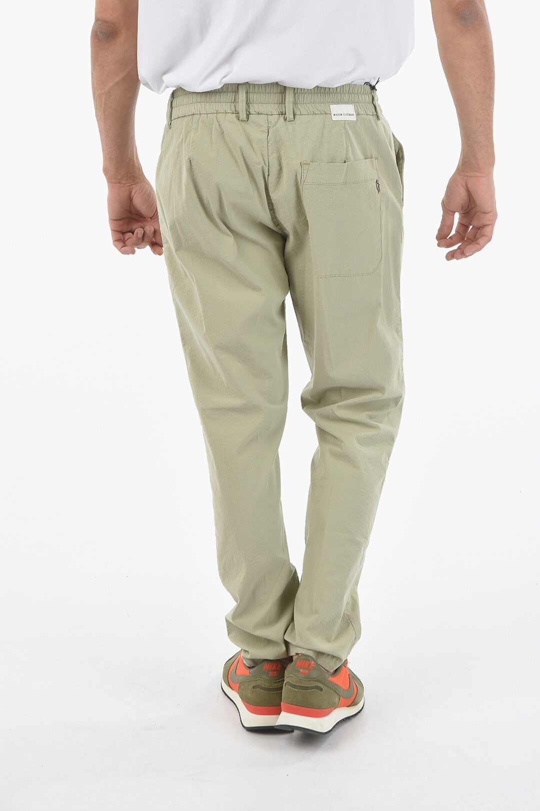 Maison Clochard Striped Drawstring Pants men Glamood Outlet