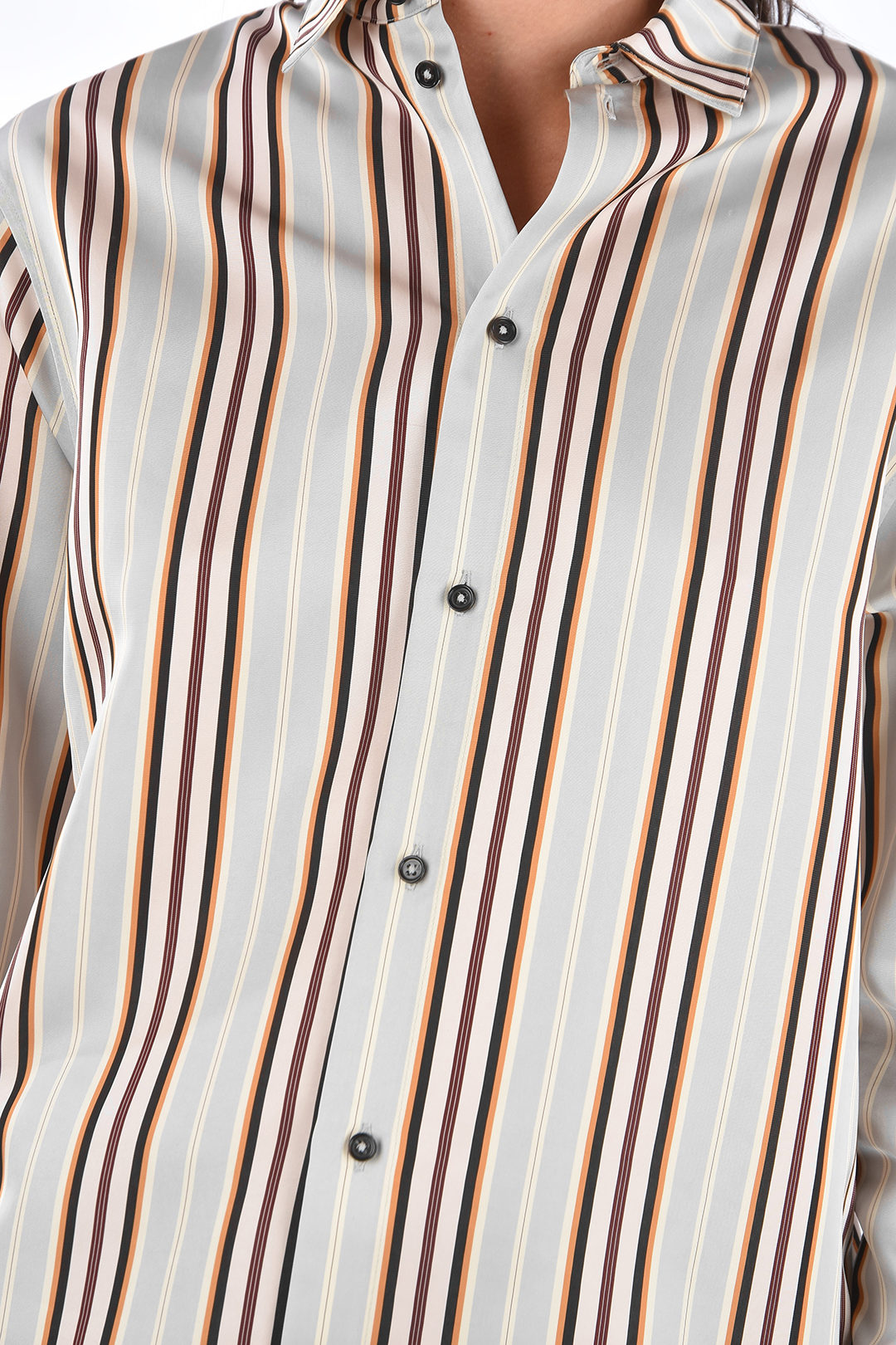 Jil Sander Striped LUCIA Oversized Shirt women - Glamood Outlet
