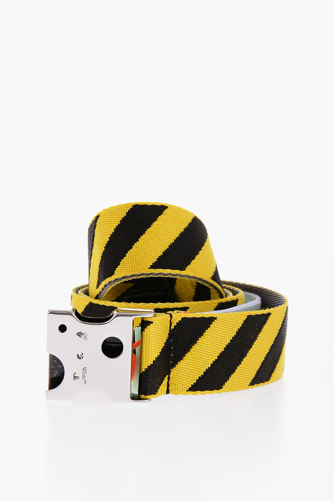 Off-White Striped METEOR Belt with Logoed Buckle men Glamood Outlet