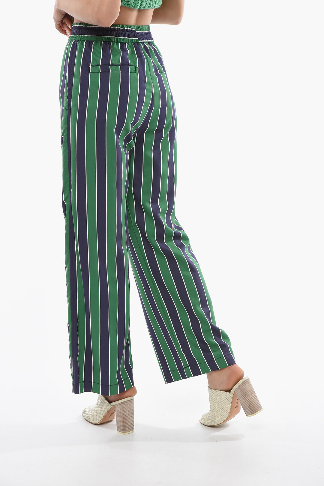 Women's Striped Trousers | M&S-anthinhphatland.vn