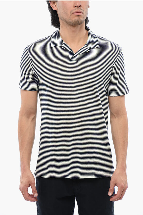 Altea Striped Short Sleeved Polo