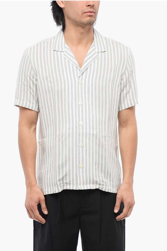 Pt01 Striped Short Sleeves Shirt