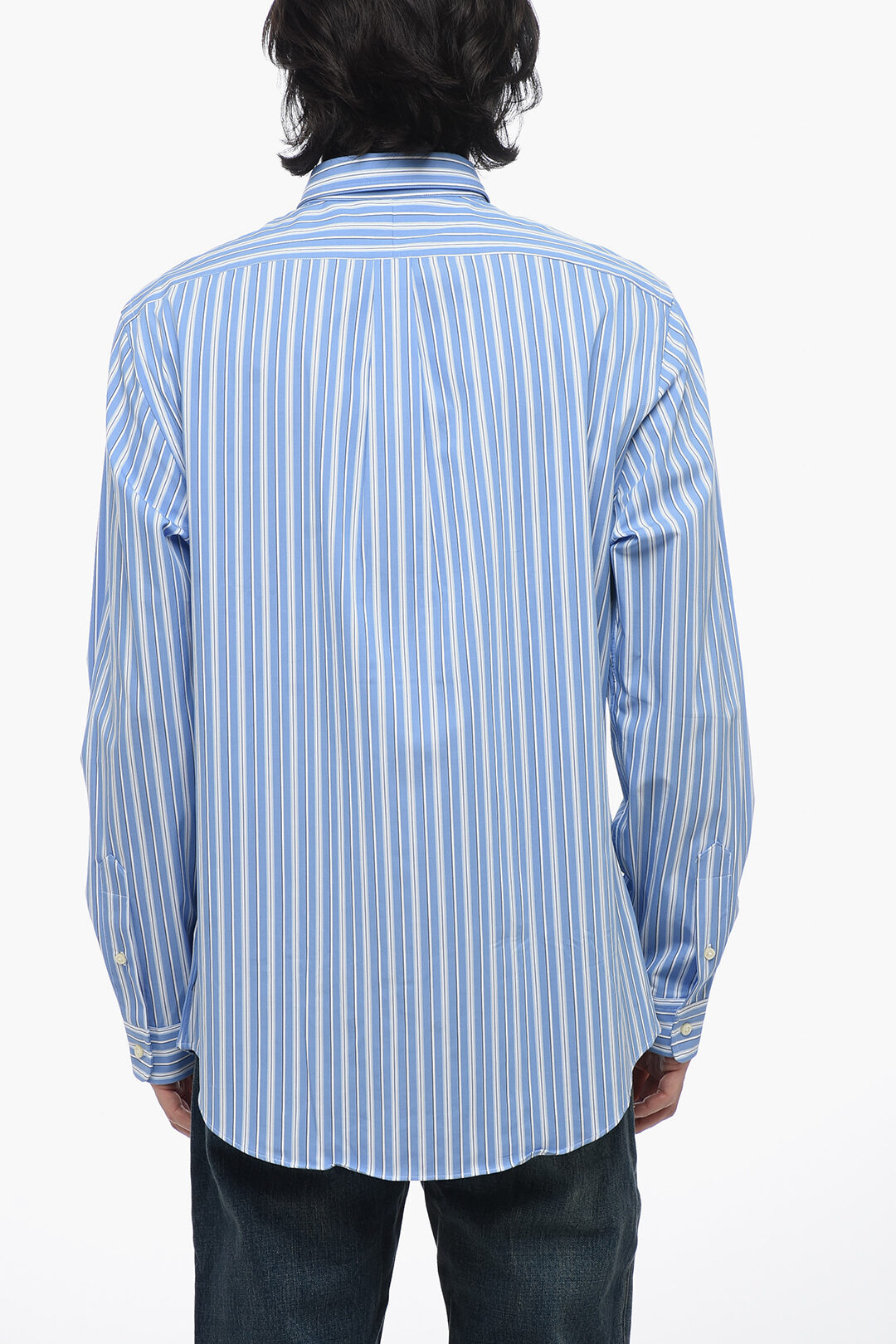 Tシャツ・カットソー Ralph Lauren SLIM FIT STRIPED SHIRT Polo Ralph Lauren Striped Slim-fit Shirt men - Glamood Outlet