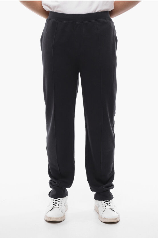 Corneliani Style & Freedom Central Seam Jersey Joggers With Welt Pocket
