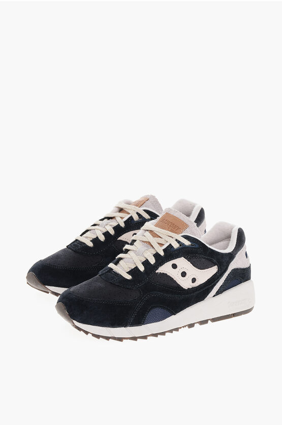 Saucony Suede And Fabric Shadow 5000 Low-top Sneakers In Multi