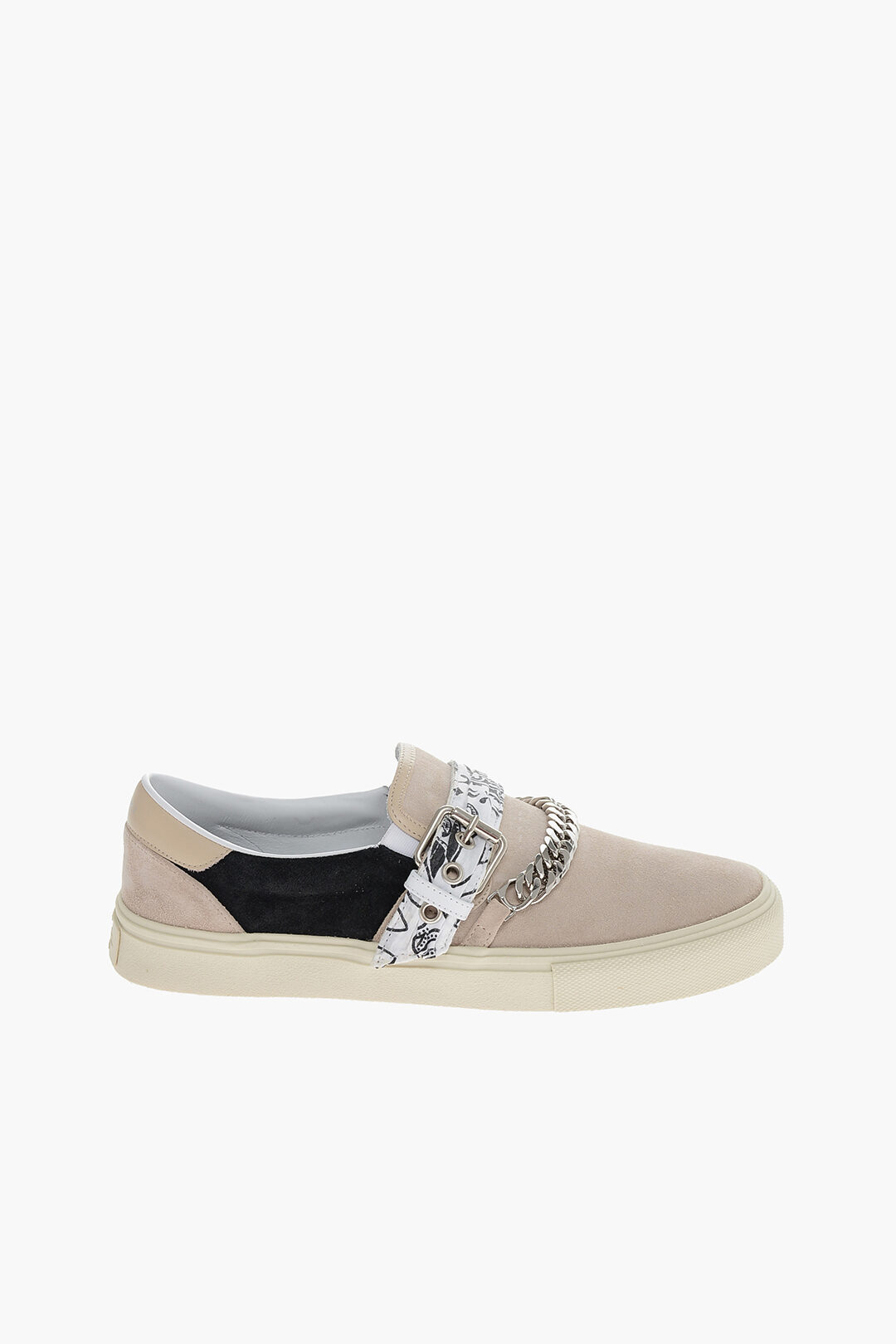 Amiri Suede BANDANA CHAIN Slip On Sneakers men Glamood Outlet