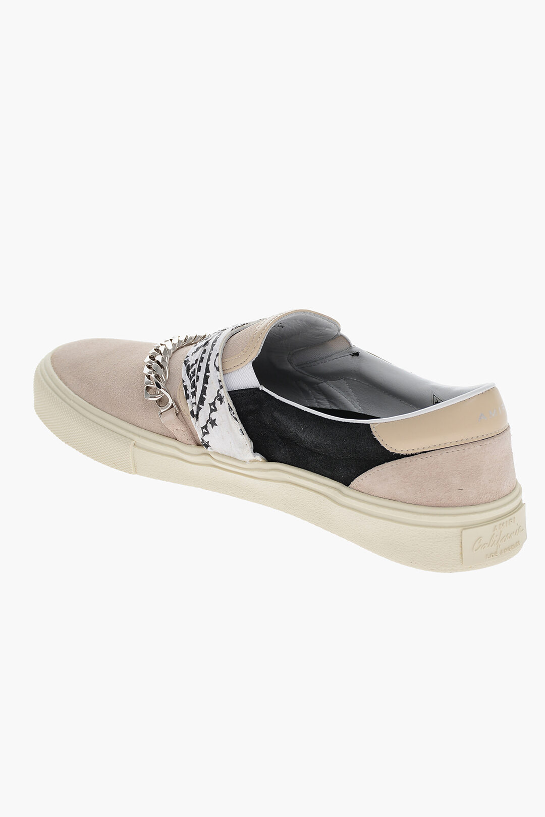 Amiri Suede BANDANA CHAIN Slip On Sneakers men Glamood Outlet