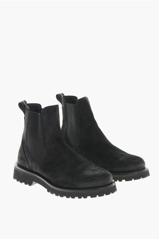 Suede Chelsea Booti…