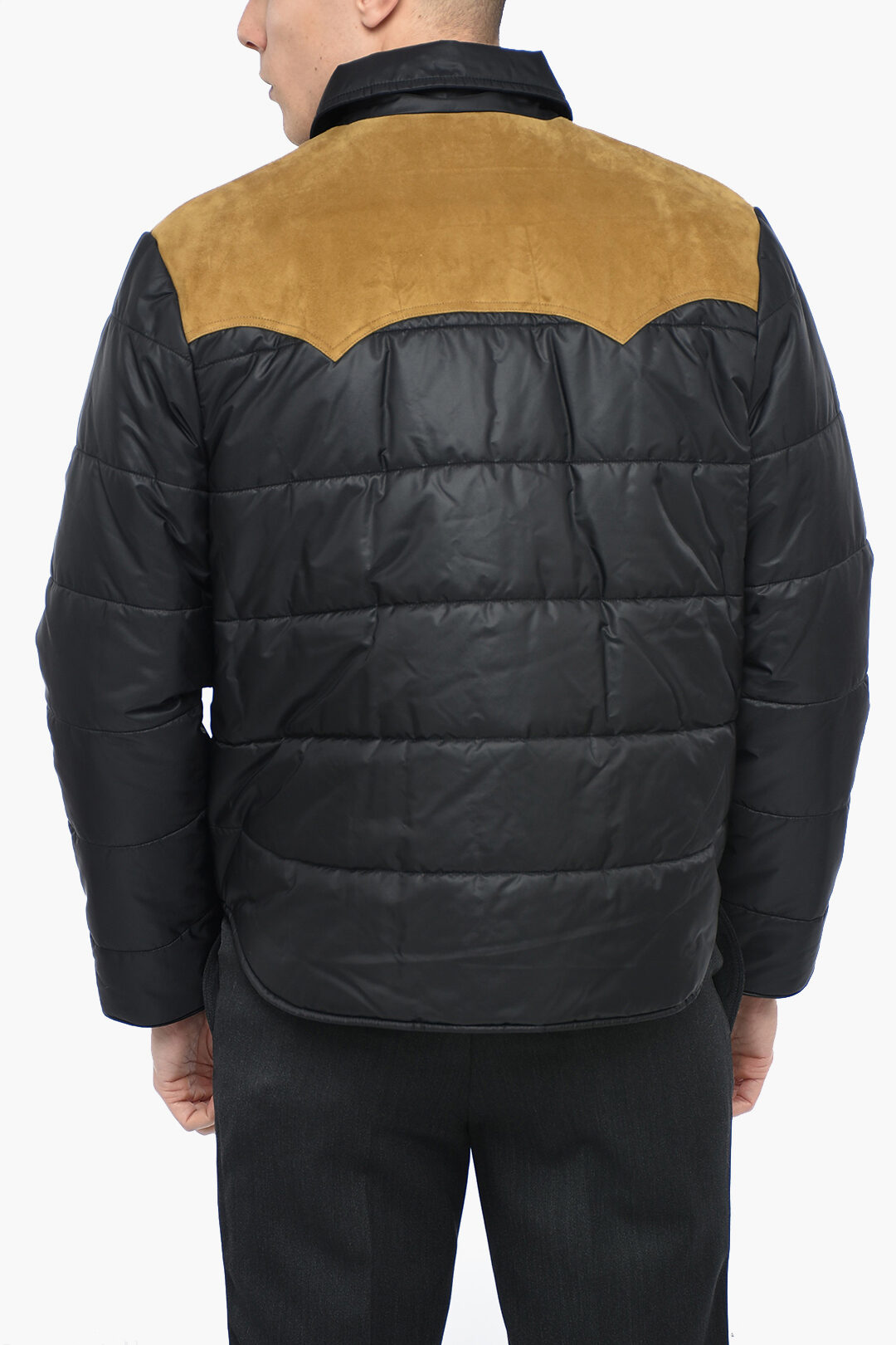 ジャケット Celine long western jacket in suede long western jacket in suede - TOBACCO | CELINE