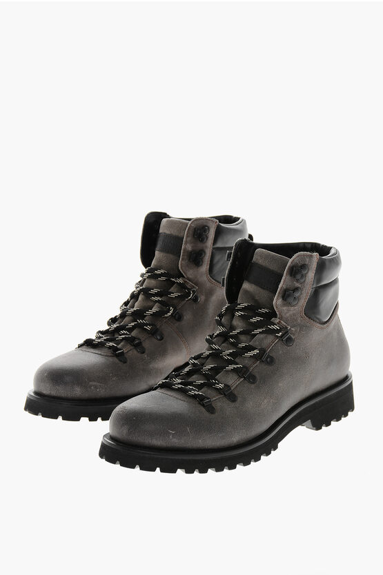 Suede Hiker Booties…