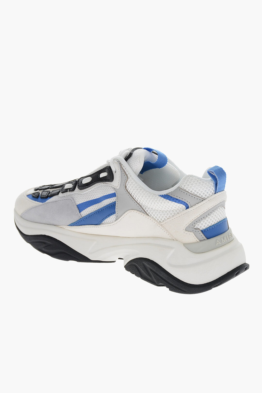 Amiri Suede Inserts BONE RUNNER Sneakers women - Glamood Outlet Amiri Suede Inserts BONE RUNNER Sneakers women - Glamood Outlet