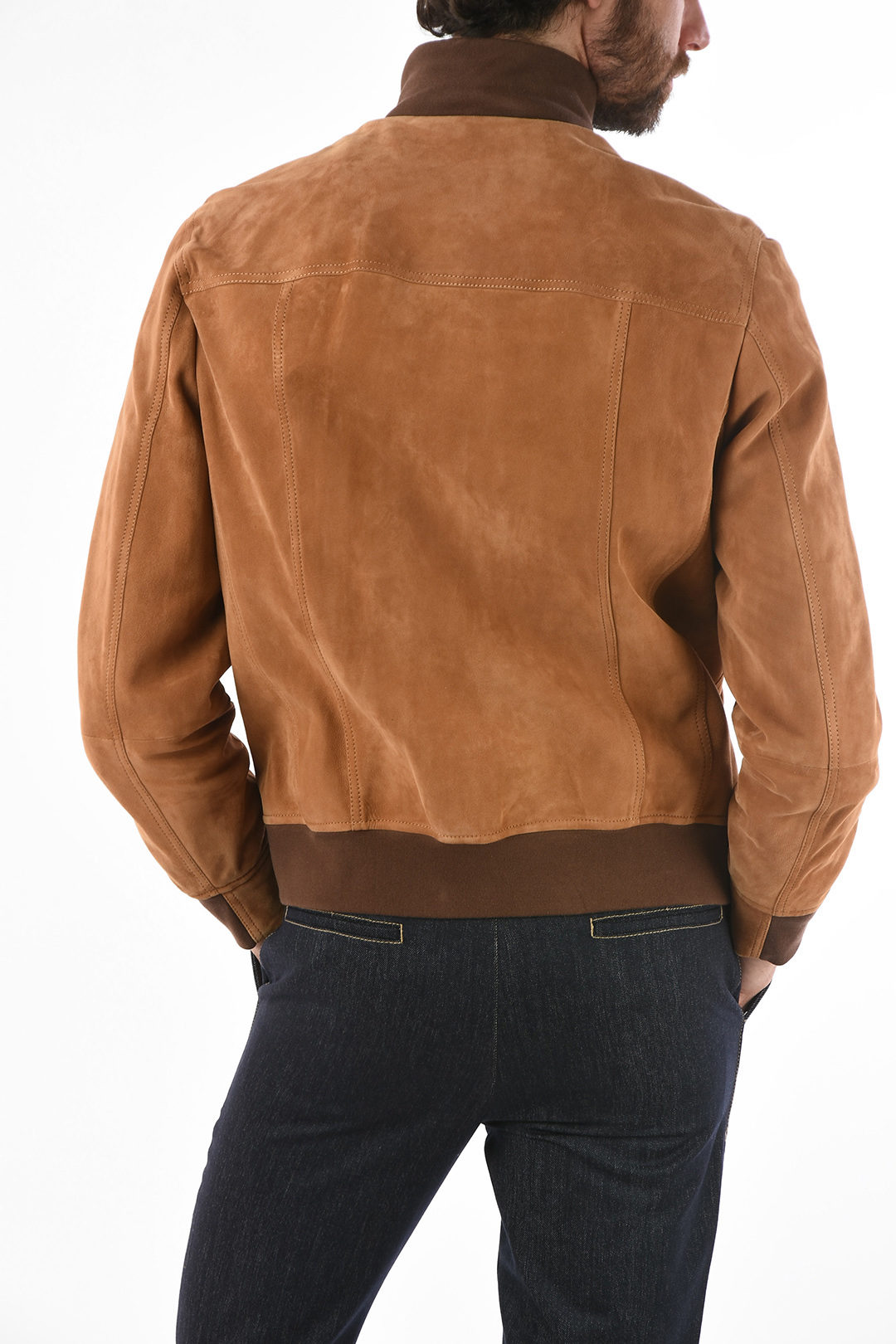Brunello Cucinelli Suede Jacket with Patch Pockets men - Glamood Outlet