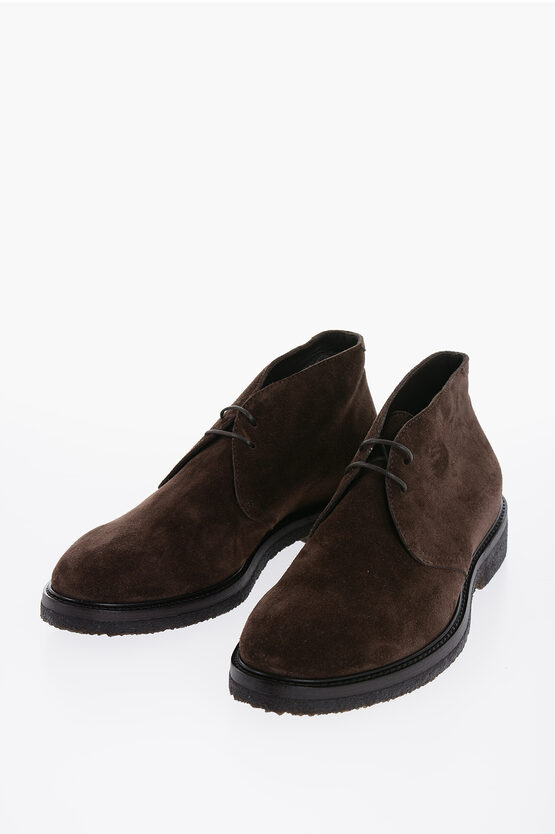 Shop Henderson Suede Leather Desert Boots