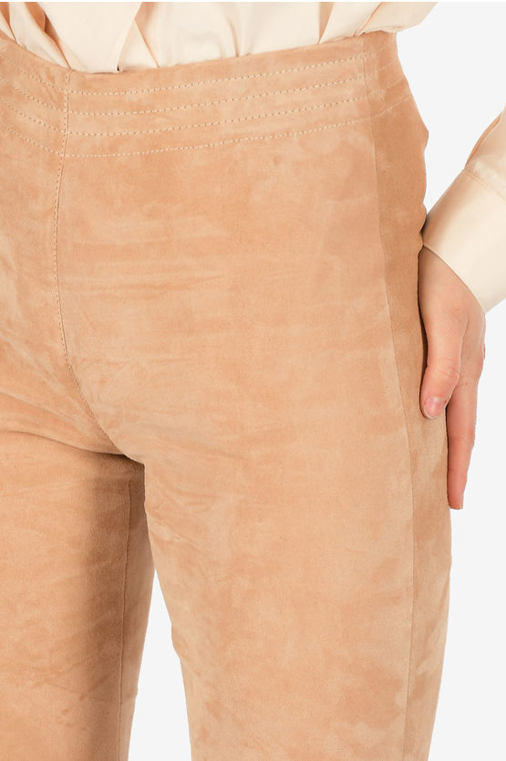 Foil Easily Suede Trousers in 4 Colours — Diana Boutique Ladies Fashion