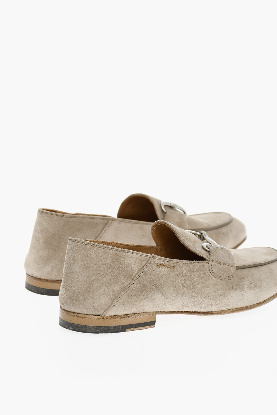 HolloShoe Regent Black Leather Horsebit Loafer - Lug Sole
