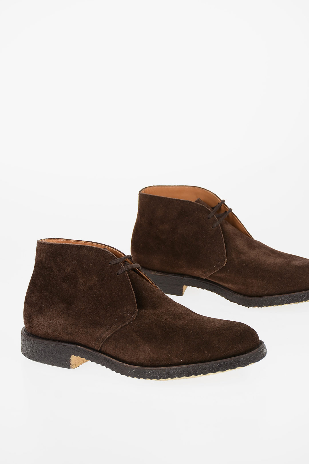 Church's Suede leather RYDER Chukka boots men - Glamood Outlet