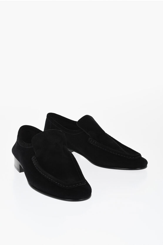 The Row Loafer Aus Wildleder
