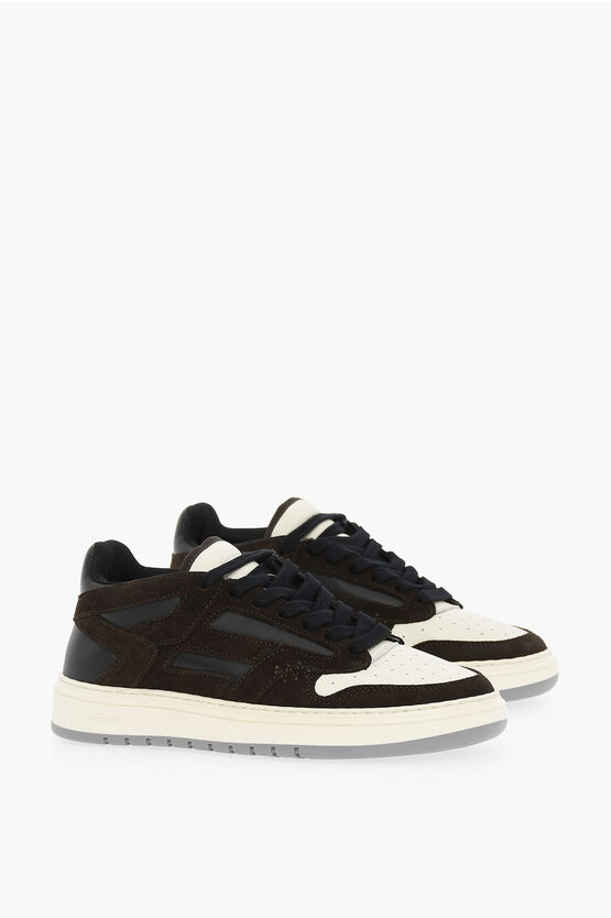 Represent Panelled Lace-up Sneakers