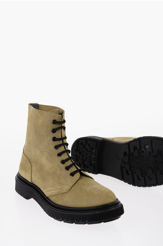 Adieu Suede Type 165 Ankle Boots In Brown
