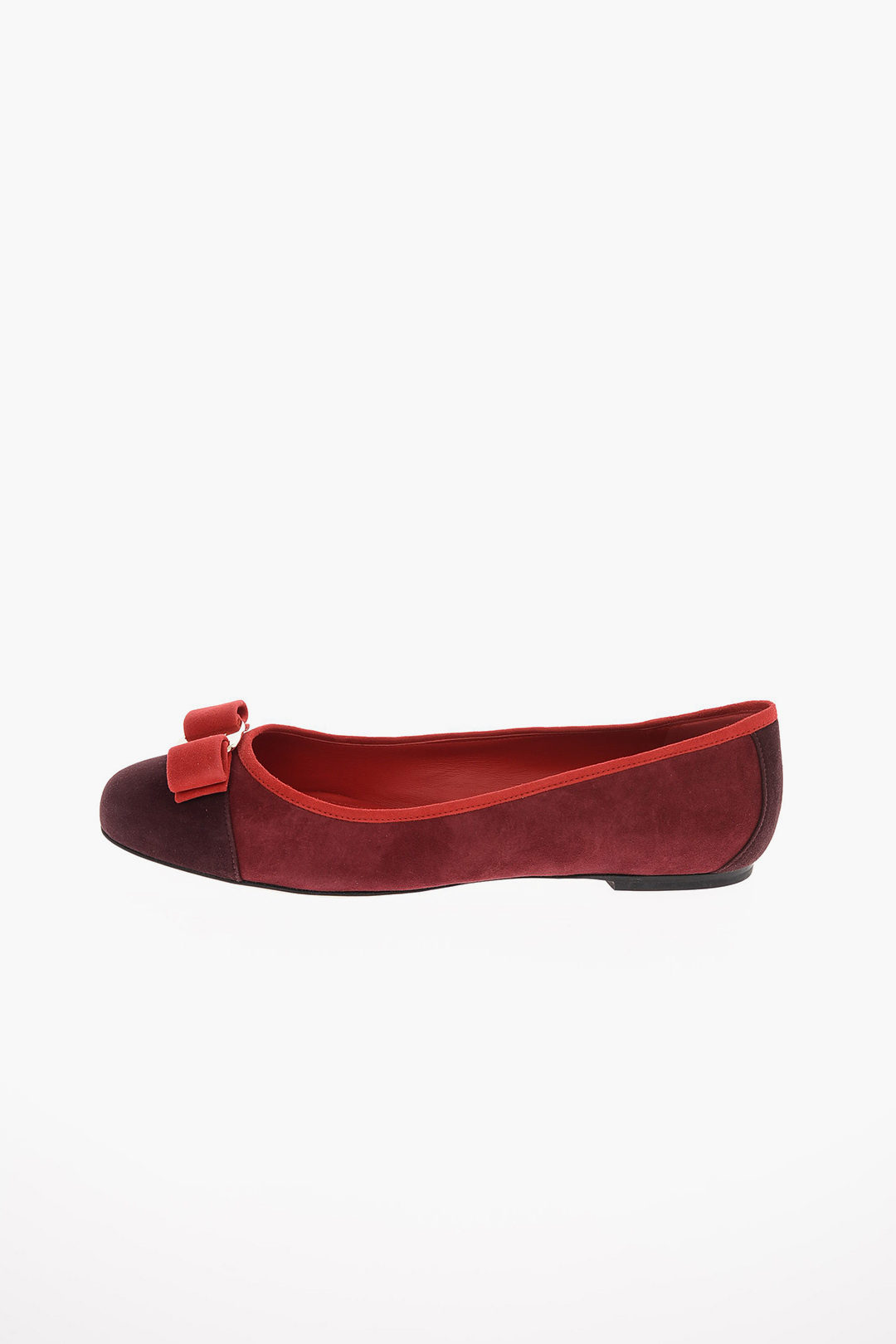 ferragamo suede flats