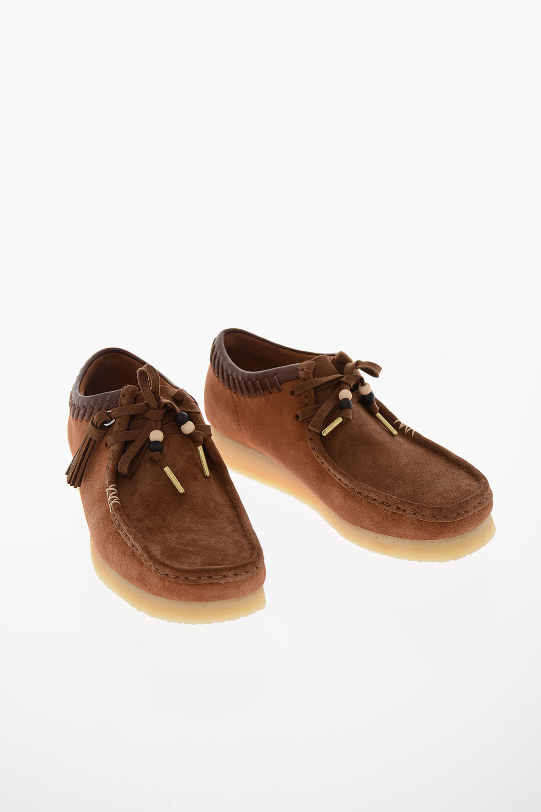 Clarks Suede WALLABEE Desert Boots with Crepe Sole men - Glamood Outlet