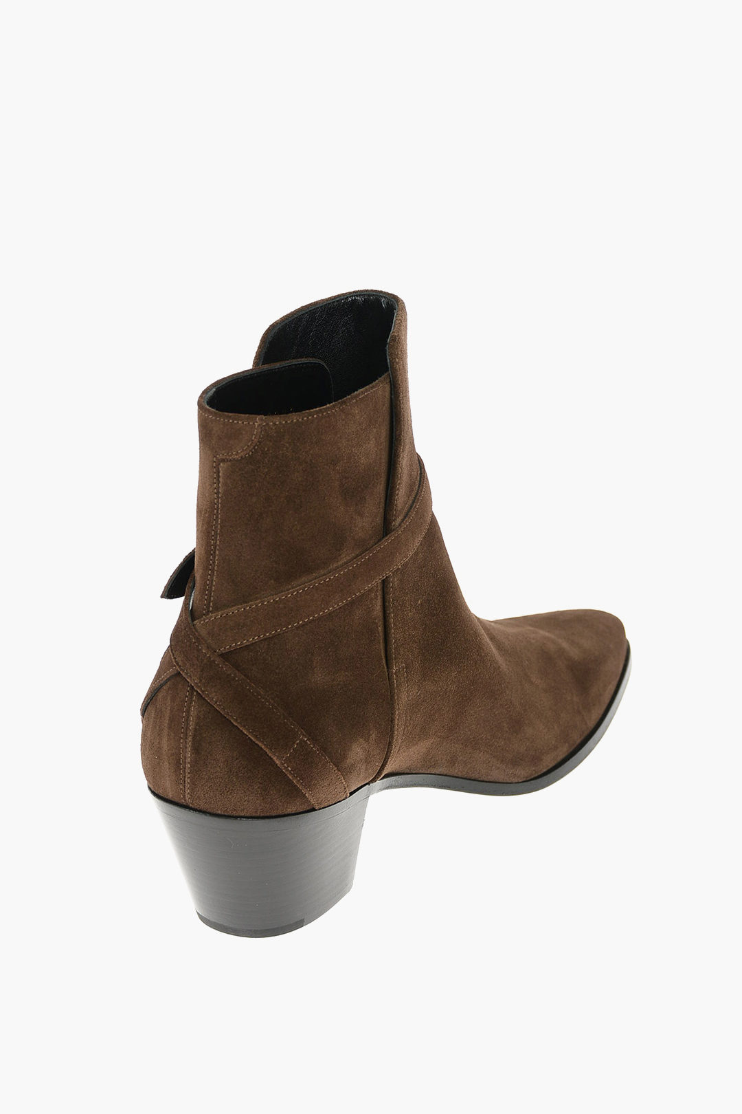 suede cowboy booties