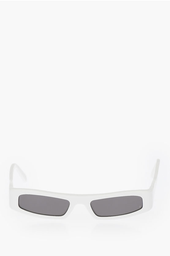 Nature Of Reality Sunglasses Continuum With Square Frame In White