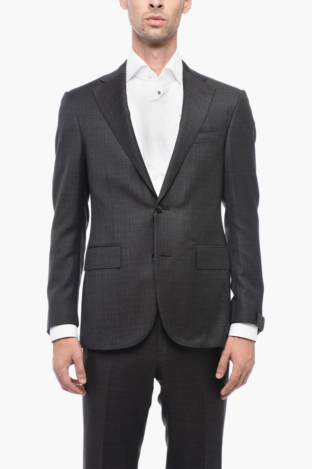 0401~18,25 Microns Virgin-wool CEREMONY ACADEMY 3-piece Suit with Notch Lapel main image 0