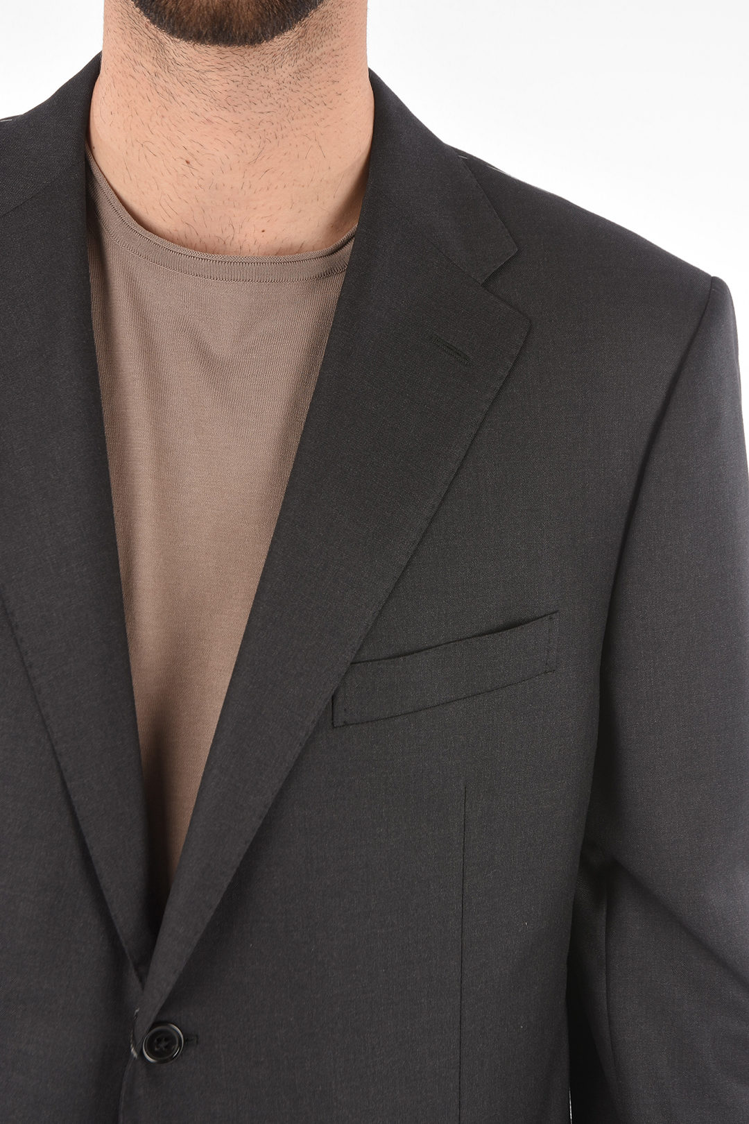 Blazer Homme Corneliani Oger Life En Laine Mérinos Super 120's Taille L - Occasion Très Bon état