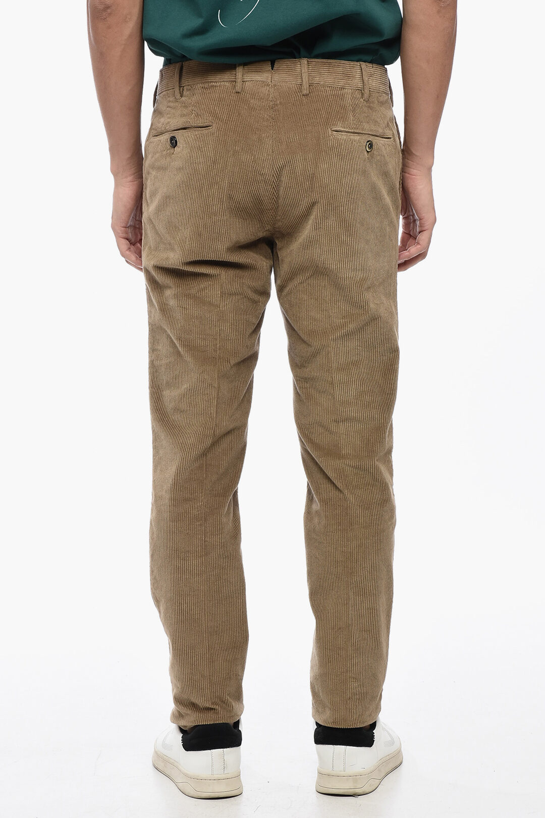PT01 Super Slim Fit Corduroy Pants men - Glamood Outlet