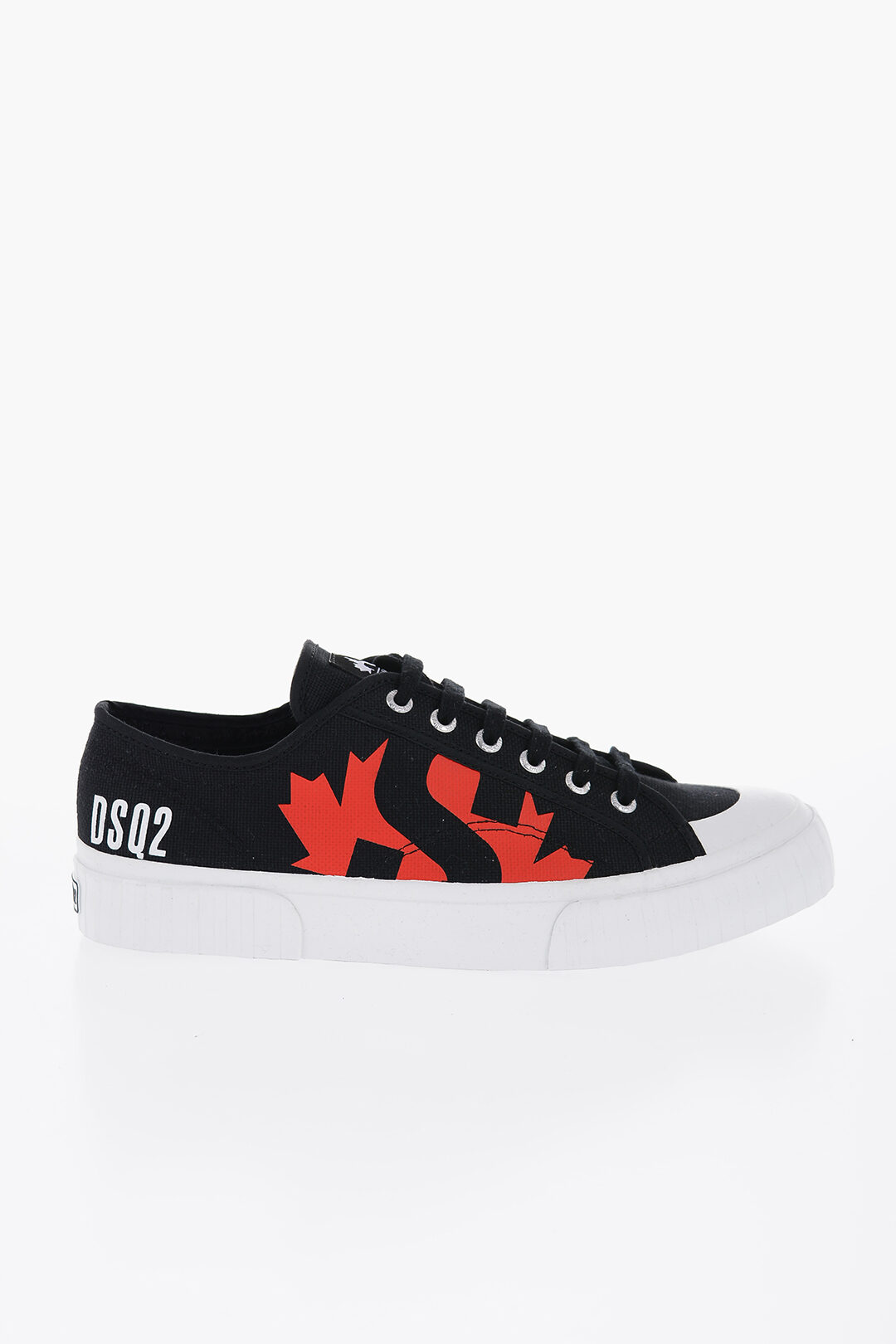 Dsquared2 SUPERGA Low-Top Cotton Sneakers with Logo-Print