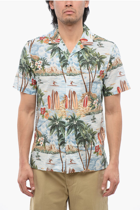 Altea Surf Print Shirt Sleeved Shirt