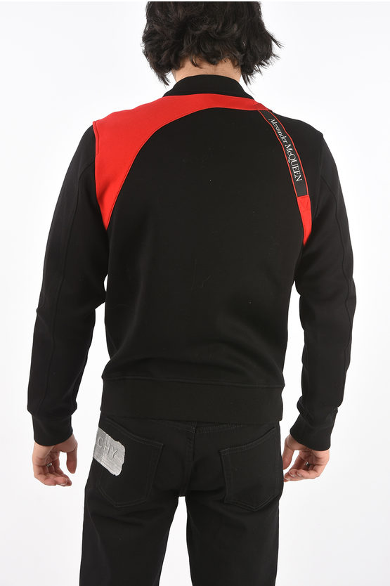 two tone sweatshirt